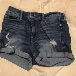Hollister high waisted shorts